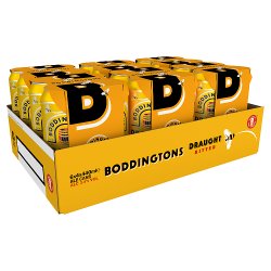 Boddingtons Draught Bitter Ale Cans 4 x 440ml