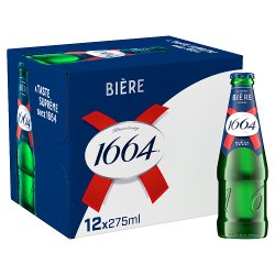 Kronenbourg 1664 Biere Beer Lager 12x275ml bottles