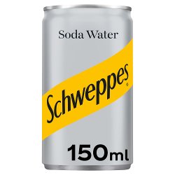 Schweppes Soda Water 24 x 150ml