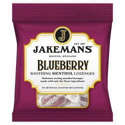 Jakemans Blueberry Soothing Menthol Lozenges 73g