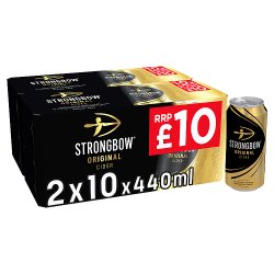STRONGBOW Original Cider 10 x 440ml