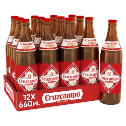 Cruzcampo Sevilla Lager Beer Bottle 660ml