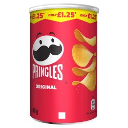 Pringles Original Crisps Can 70g PMP £1.25