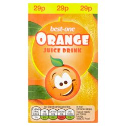 Best-One Orange Juice Drink 250ml