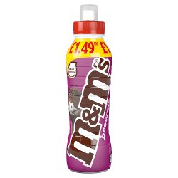 M&M's Chocolate Brownie Milkshake Drink 350ml