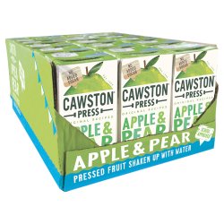 Cawston Press Apple & Pear Fruit Water 18 x 200ml