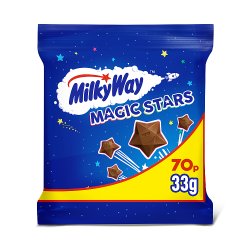 Milky Way Magic Stars Milk Chocolate Bag £0.70 PMP 33g