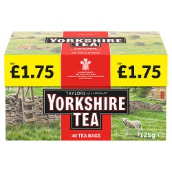 Taylors of Harrogate Yorkshire Tea 40 Tea Bags 125g
