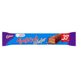 Cadbury Timeout Wafer Bar 35p 20.2g