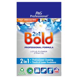 Bold Professional Powder Detergent Lotus Flower & Water Lily 100 Washes