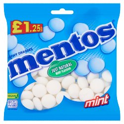 Mentos Chewy Dragees Mint Flavour 135g