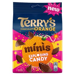 Terry's Chocolate Orange Exploding Candy Minis 105g