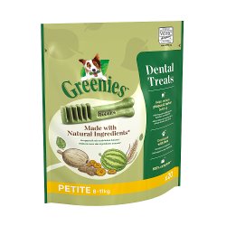 Greenies Original Adult Petite Dog Treats 20 x Dental Chews 340g