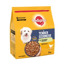 Pedigree Tender Goodness Dry Adult Small Dog Poultry 2.6kg