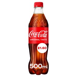Coca-Cola Original Taste 500ml PM £1.60