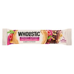 Go Ahead Wholistic Almond & Raspberry Nut Butter Filled Snack Bar 40g