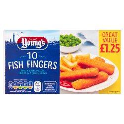 Young's 10 Fish Fingers 250g