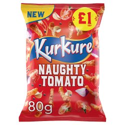 Kurkure Naughty Tomato Sharing Snacks £1 RRP PMP 80g