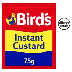 Bird's Instant Custard Powder Sachets 75g