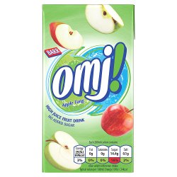 omj! Apple Tang Still Fruit Juice 288ml