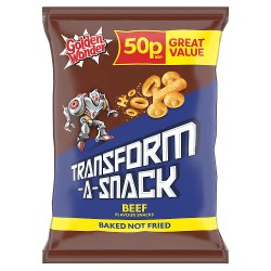 Golden Wonder Transform-A-Snack Beef Flavour Snacks 27g