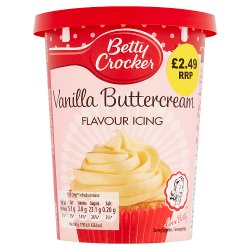 Betty Crocker Vanilla Buttercream Flavour Icing 400g