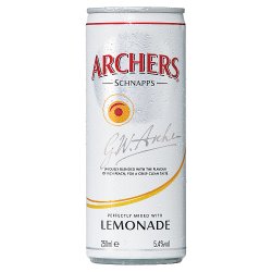 Archers and Lemonade Ready to Drink 250ml