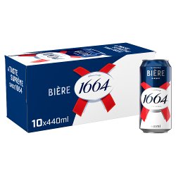 Kronenbourg 1664 Biere Beer Lager 10x440ml cans