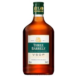 Three Barrels Rare Old French Brandy VSOP 35cl