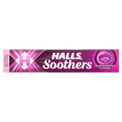 Halls Soothers Blackcurrant Flavour 45g