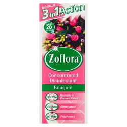 Zoflora 3 in 1 Action Concentrated Disinfectant Bouquet 500ml