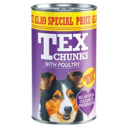Tex Chunks with Poultry 1.2kg