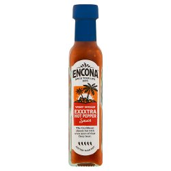 Encona West Indian Exxxtra Hot Pepper Sauce 142ml