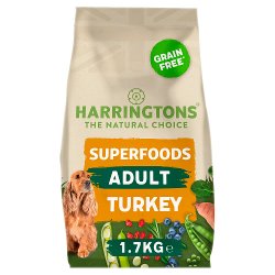 Harringtons Superfoods Dry Adult Dog Food Turkey & Veg 1.7kg