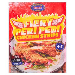 American Ranch Foods Fiery Peri Peri Chicken Strips 320g