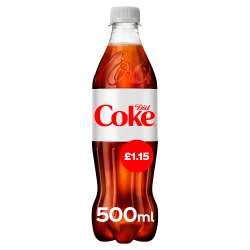 Diet Coke 24 x 500ml PM £1.15