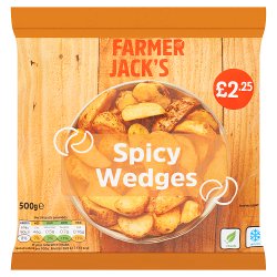 Farmer Jack's Spicy Wedges 500g