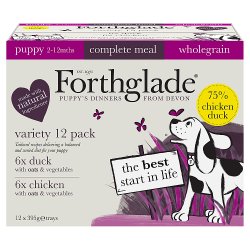 Forthglade Variety Complete Meal Puppy 2-12 Months 12 x 395g