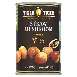 Tiger Tiger Straw Mushroom Whole 425g