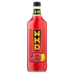 WKD Raspberry Lemonade Flavour 700ml PMP