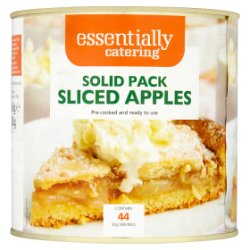 Essentially Catering Solid Pack Sliced Apples 2.6kg
