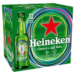 Heineken Lager Beer 12 x 330ml Bottles