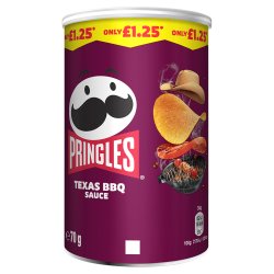 Pringles Texas BBQ Sauce 70g PMP £1.25