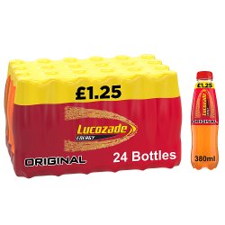 Lucozade Energy Drink Original 380ml PMP £1.25