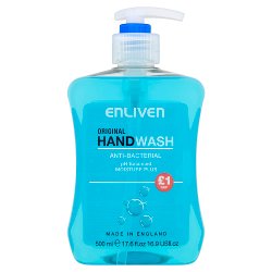 Enliven Original Handwash 500ml PMP £1.00