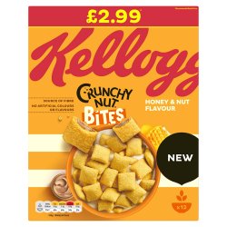 Kellogg's Crunchy Nut Bites Cereal 375g