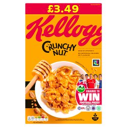 Kellogg's Crunchy Nut Cereal 500g PMP £3.29