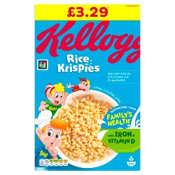 Kellogg's Rice Krispies 430g PMP £3.29