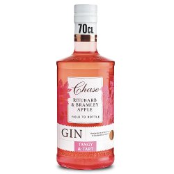 Chase Rhubarb & Bramley Apple Flavoured Gin 40% vol 70cl Bottle