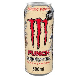 Monster Energy Drink Pacific Punch 12 x 500ml PM £1.49